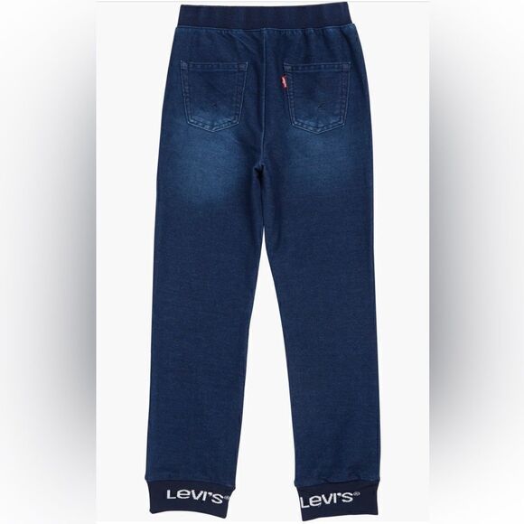 Levi's® Kids' Logo Denim stretch Joggers size 16-18  (Big Kid), NWT - Picture 2 of 8